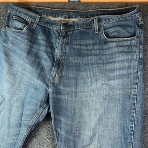 Levi's 559 Jeans Mens 50x27.5 Blue Denim Cotton‎ High Rise Relaxed Straight Leg